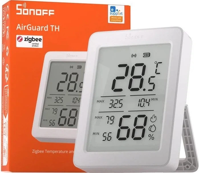 Датчик температури та вологості Sonoff AirGuard TH SNZB-02DR2 (6920075743593) - зображення 3