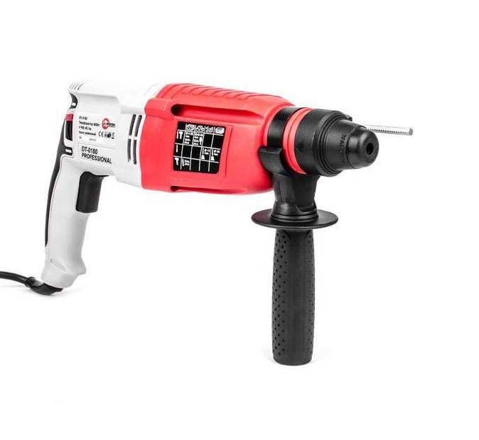 Перфоратор прямой Intertool DT 0180 сетевой 850 Вт энергия удара 3.2 Дж патрон SDS Plus - изображение 3