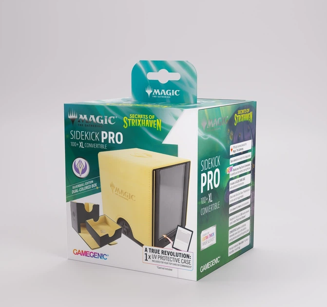 Pudełko na karty Gamegenic Magic the Gathering - Sekrety Strixhaven - Sidekick PRO 100+ XL - Silverquill (4251715423684) - obraz 9
