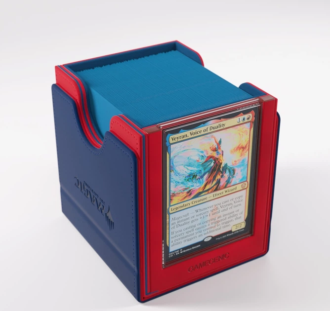 Pudełko na karty Gamegenic Magic the Gathering - Sekrety Strixhaven - Sidekick PRO 100+ XL - Prismari (4251715423691) - obraz 3