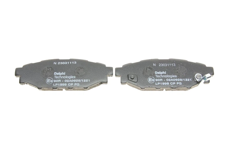 Колодки гальмові Delphi LP1999 Subaru Impreza, Legacy, Outback, Forester, XV 26696AG031, 26696FJ000, 26696AG010 - зображення 3
