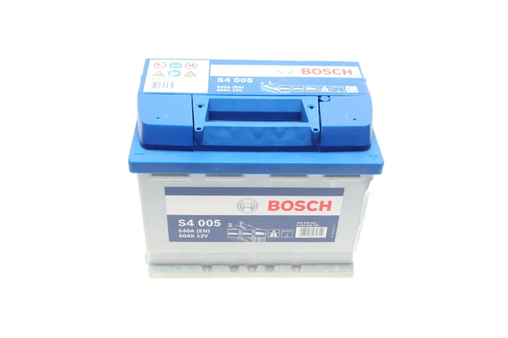 Акумулятор BOSCH 0092S40050 Audi A4; Alfa Romeo 156, 4C; Seat Ibiza; Volkswagen Passat, Golf; Skoda Superb, Yeti; Volvo V50; Citroen C4, DS3; Toyota Corolla; Opel Astra; Peugeot 307; Renault Kangoo 000915105DE, 30658161, 30745774 - изображение 7
