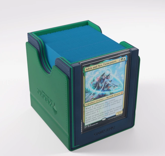 Pudełko na karty Gamegenic Magic the Gathering - Sekrety Strixhaven - Sidekick PRO 100+ XL - Quandrix (4251715423714) - obraz 3