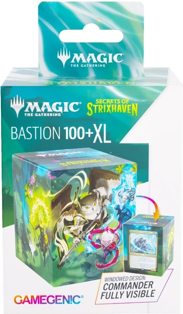 Pudełko na karty Gamegenic Magic the Gathering - Sekrety Strixhaven - Bastion 100+ XL - Studenci Strixhaven (4251715423738) - obraz 6