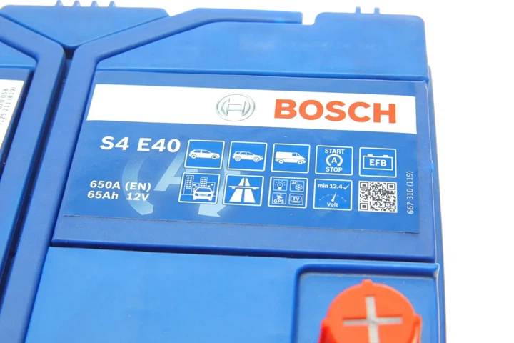 Акумулятор BOSCH 0092S4E400 Mazda 3, 2, 5, CX-5, CX-3, 6, CX-7; Subaru XV, Impreza, Forester; Toyota Auris; Renault Kaleos; Nissan Micra; KIA Rio; Infiniti Q P54W18520, PE1T18520, PE1T185209B - зображення 5