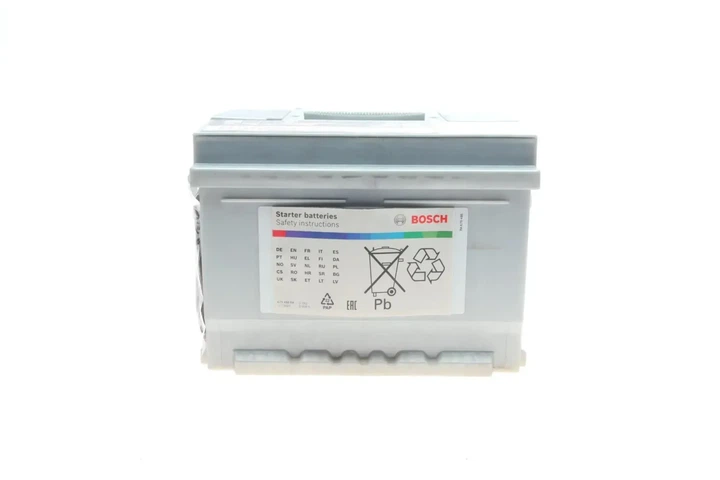 Акумулятор BOSCH 0092S50040 Audi 80; Renault Scenic; Opel Insignia, Astra, Meriva; Ford Fiesta, S-Max, Focus, Mondeo, Mustang, Sierra; Honda Accord; Seat Cordoba; Chrysler PT Cruiser; Nissan Almera 8666095, 8688665, 95038094 - изображение 4