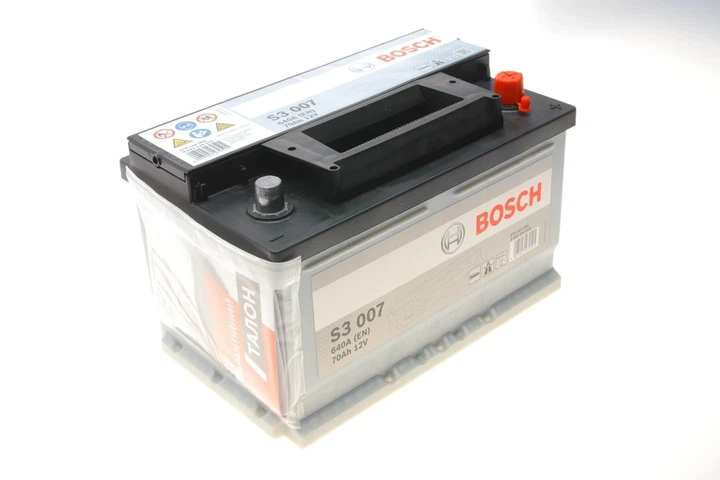 Акумулятор BOSCH 0092S30070 Cadillac Deville; Volkswagen Golf; Opel Astra, Vectra; Renault Laguna, Megane, Scenic, Clio, Espace; BMW 3 Series; Ford Explorer, Focus; Jeep Grand Cherokee; Volvo S40; Honda Accord 1347737, 1347732, 1L0915105B - изображение 6