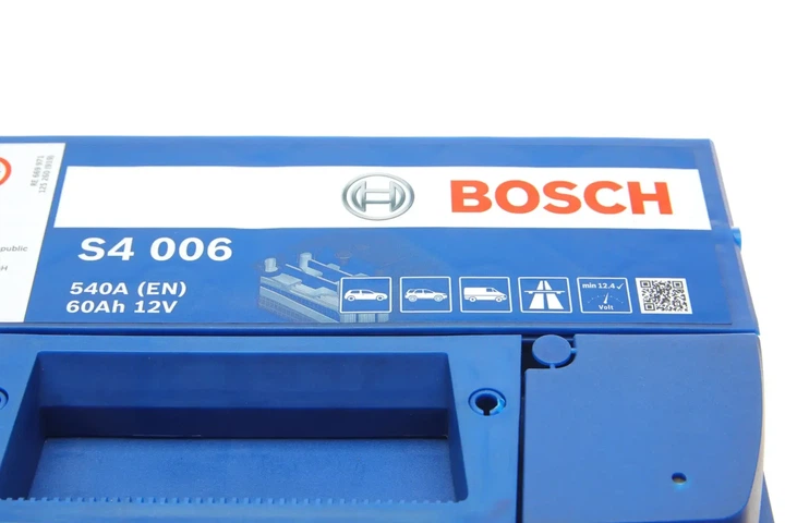 Акумулятор BOSCH 0092S40060 Chevrolet Epica, Camaro, Tacuma, Captiva, Cruze; Jeep Patriot, Wrangler; Chrysler Stratus, Sebring, Neon; Dodge Caliber, Neon; Seat Ibiza; Ford Fiesta; Hyundai Sonata 28800YZZAX, BE0H5540AA, MZ690083 - изображение 7