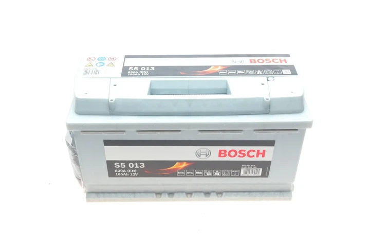 Акумулятор BOSCH 0092S50130 Volkswagen Transporter, Touareg; Audi A6; Fiat Ducato; Peugeot Boxer; Mercedes Sprinter, E-Class, C-Class; Opel Movano; Jeep Grand Cherokee; Dodge Viper; Chrysler Voyager; BMW X5, X3; Jaguar XF 000915105DK, 11308464, 8645083 - изображение 7