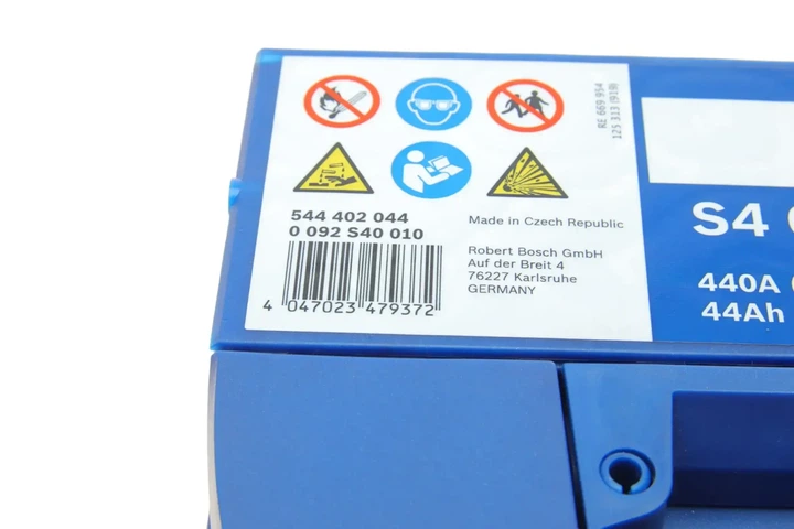 Акумулятор BOSCH 0092S40010 Ford KA, Galaxy; Volkswagen Jetta, Golf; Opel Zafira, Vectra, Astra, CORSA; Toyota Yaris; Suzuki SX4; Seat Ibiza; Audi 80; Hyundai Elantra; Renault Twingo, Clio 3361083E20000, 1072324, 1062547 - изображение 10