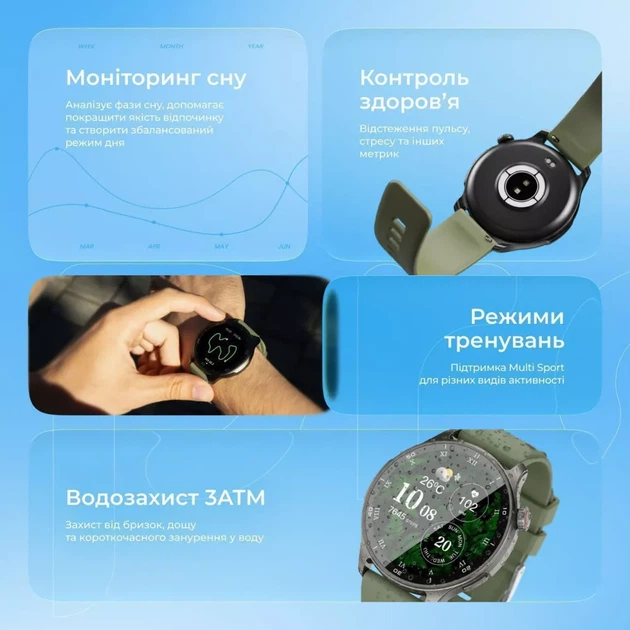 Оригінальний Смарт Годинник з GPS Proove Terra - зображення 7