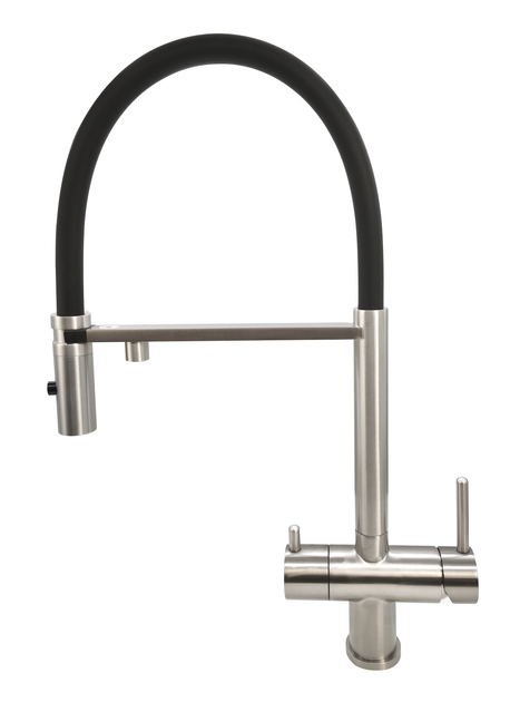 Кухонний змішувач Fabiano FKM 3130 Inox Black 8231.403.1931 - изображение 2