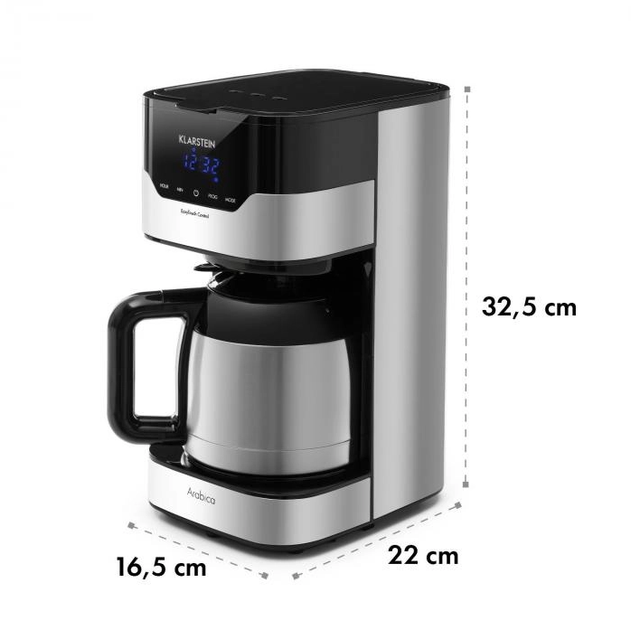 Кавоварка крапельна Klarstein Arabica 10032772 (my-5023) Уцінка - зображення 2
