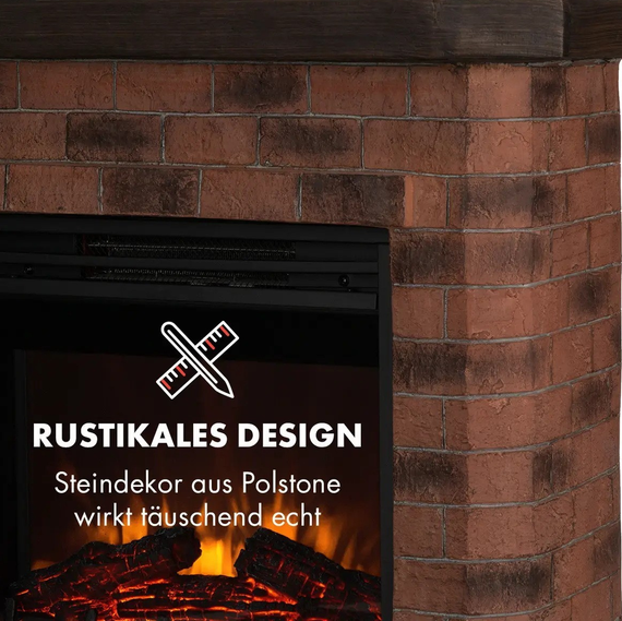 Електричний камін KLARSTEIN Villach 1800 Вт 10032595 (my-5027) - изображение 6