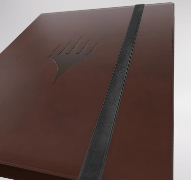 Album na karty Gamegenic Magic the Gathering - Sekrety Strixhaven - Almanach kart - 18-Pocket Premium Slipcase - Silverquill (4251715423806) - obraz 5