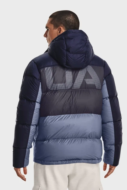 Чоловічий пуховик CGI Down Blocked Jkt-NVY Under Armour M 1372693-410 - изображение 3