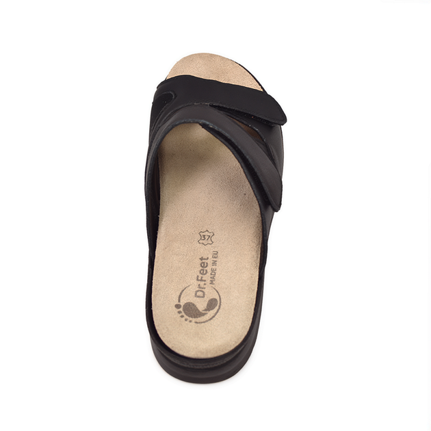 Жіночі сандалі для стопи з вальгусною деформацією Dr.Feet KSENIA 5012 чорні Розмір 36 Колір Чорний (6688-51924) - зображення 5