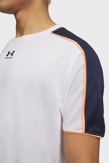 Чоловіча біла футболка UA M Challenger Train SS-WHT Under Armour MD 6009875-100 - изображение 3