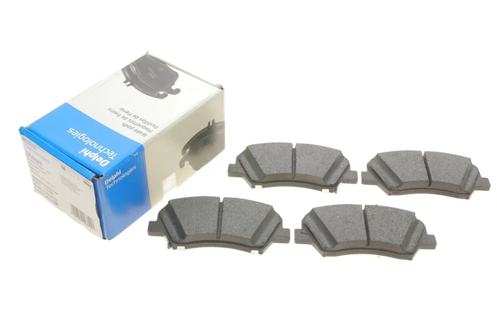 Колодки гальмові Delphi LP2293 Hyundai I30, Veloster, Elantra; KIA Ceed, Pro Ceed, Carens, Cerato 581012VA00, 581012VA50, 581012VA60 - зображення 2