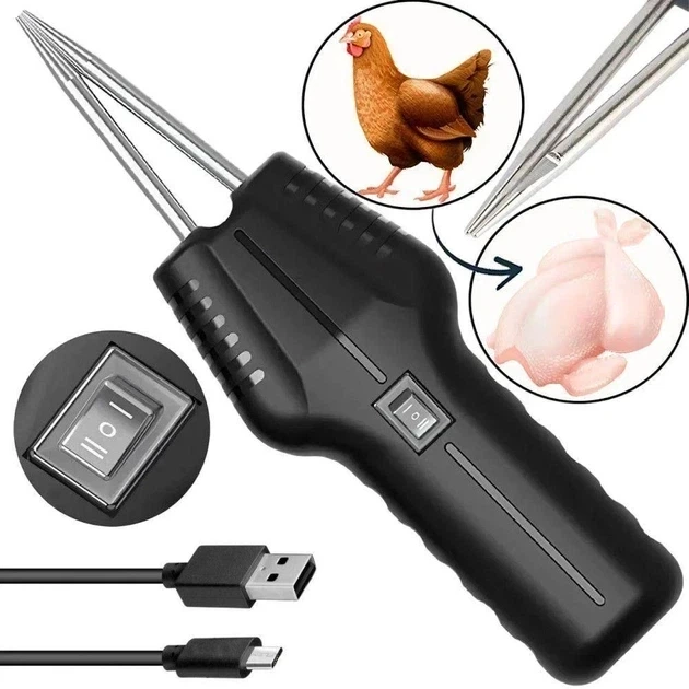Выщипыватель перьев USB 160W, электрический ощипатель перьев птицы, машинка для кур уток гусей индейки - изображение 5