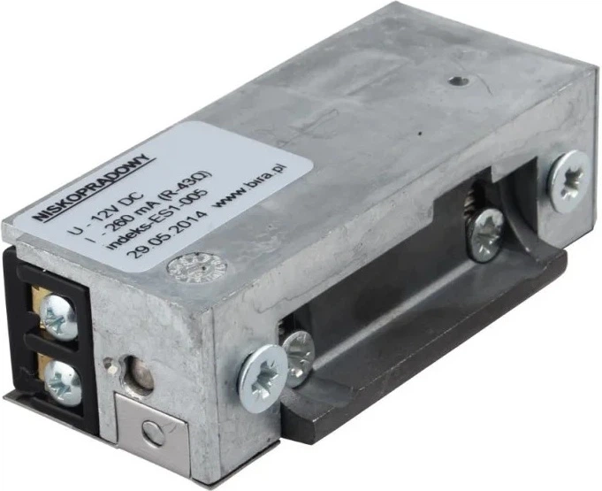 Elektrozaczep Bira Vidos 12VDC symetryczny R5 (5907281204316) - obraz 3