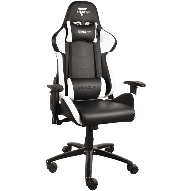 Крісло для геймерів FRAGON 2X Series (FRGN_2X_R2_WHITE ) Чорний-Білий - изображение 2