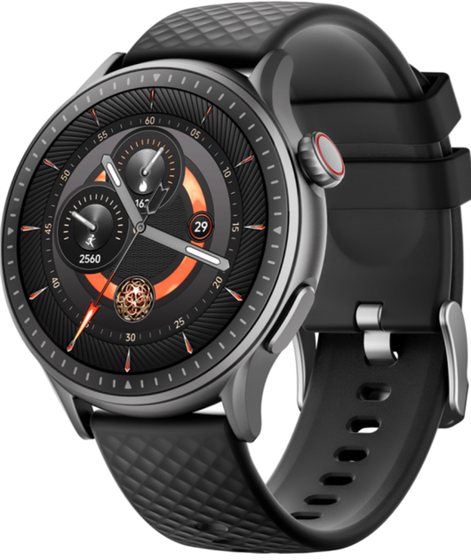 Годинник Runmefit GTR3 Smart Watch 3ATM Waterproof IP68, Bluetooth 5.3, розумний годинник Android та iOS, синхронізація Google Health та Apple Health, програма Runmefit, акумулятор 390mAh Black - Фото 1 Годинник Runmefit GTR3 Smart Watch 3ATM Waterproof IP68, Bluetooth 5.3, розумний годинник Android та iOS, синхронізація Google Health та Apple Health, програма Runmefit, акумулятор 390mAh Black - зображення 1