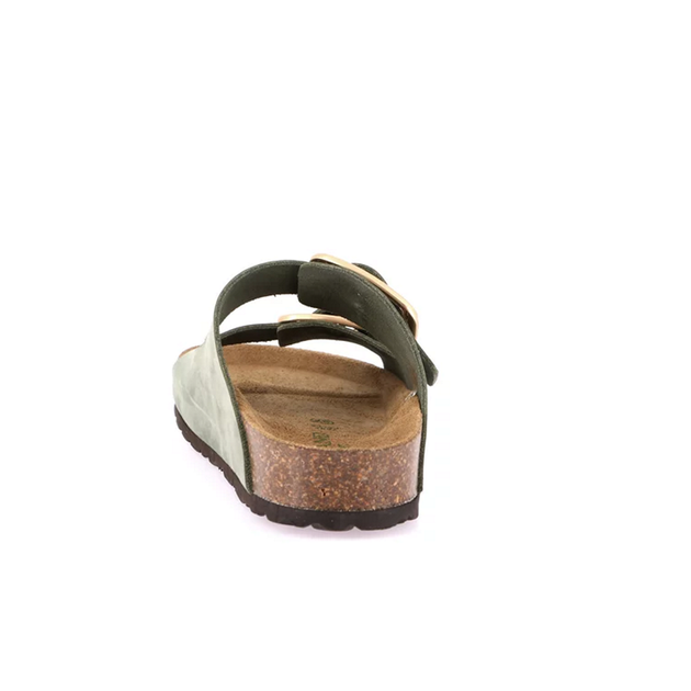 Жіночі шльопанці Grunland ENNY KAKI CB0076 хакі Колір Хакі Розмір 40 (6690-52061) - зображення 5