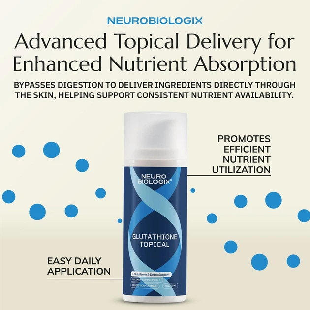Neurobiologix Glutathione Topical cream 90 мл – купить онлайн на ROZETKA