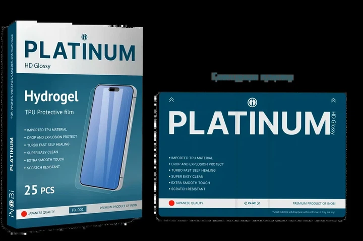 Гидрогель плёнка iNobi PLATINUM PX-001 180х120мм глянцевая для защиты смартфонов и планшетов - изображение 2
