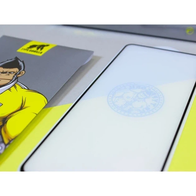 Защитное стекло Gorilla 0.33 мм 2.5D HD Anti-Dust для iPhone 15 Plus черное комплект для поклейки - Фото 7 Защитное стекло Gorilla 0.33 мм 2.5D HD Anti-Dust для iPhone 15 Plus черное комплект для поклейки - изображение 7
