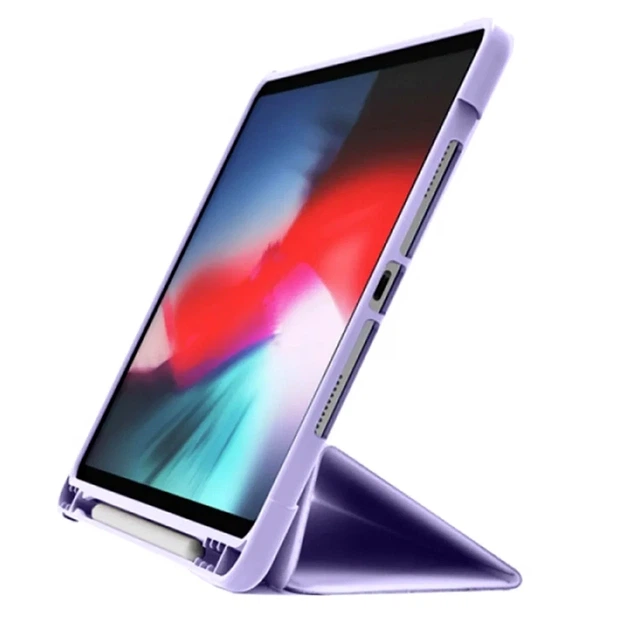 Чехол-книжка WIWU Classic II Case силиконовый для iPad Pro 11 2018 2020 2021 2022 iPad Air 10 9 2020 2022 фиолетовый - Фото 4 Чехол-книжка WIWU Classic II Case силиконовый для iPad Pro 11 2018 2020 2021 2022 iPad Air 10 9 2020 2022 фиолетовый - изображение 4
