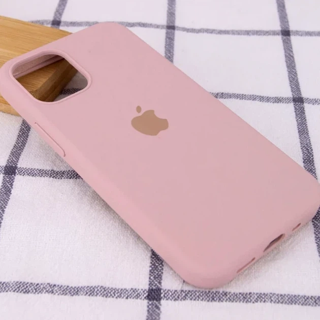 Чохол силіконовий Full Cover для iPhone 14 Pro Max захист камери рожевий пісок - зображення 3