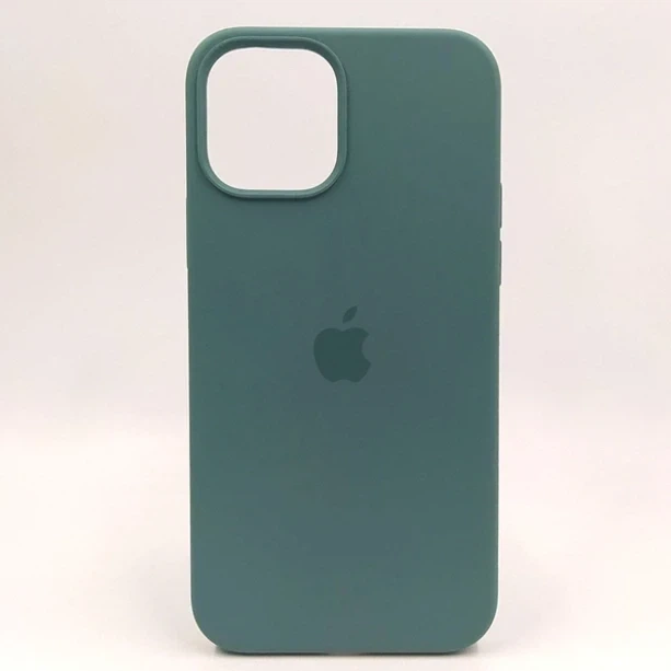 Чохол силіконовий Full Cover для iPhone 13 Pro Max темно-зелений із захистом камери та посиленими кутами Pine Green - Фото 4 Чохол силіконовий Full Cover для iPhone 13 Pro Max темно-зелений із захистом камери та посиленими кутами Pine Green - зображення 4