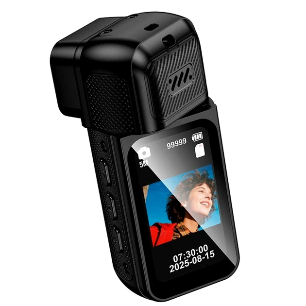 Екшн-камера Hoco DV105 2 МП 1080p Wi-Fi черная для записи активных моментов - изображение 3