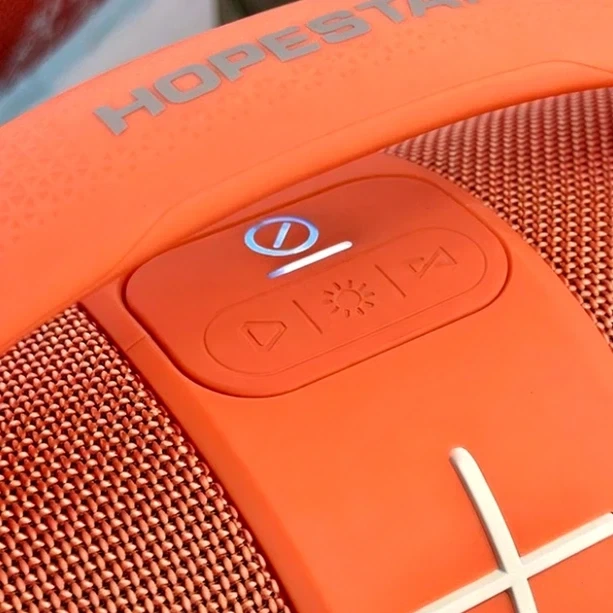 Портативная Bluetooth колонка 20 Вт с влагозащитой USB 3.5 мм Hopestar H60 Розовая - Фото 7 Портативная Bluetooth колонка 20 Вт с влагозащитой USB 3.5 мм Hopestar H60 Розовая - изображение 7