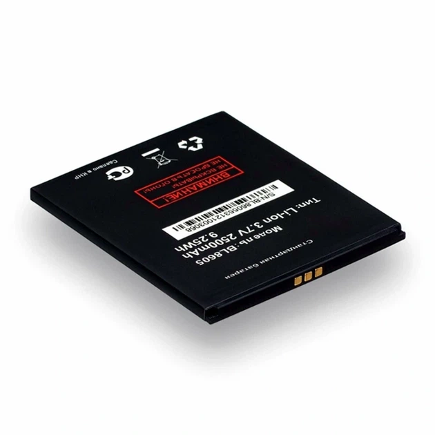 Аккумулятор Li-pol 2050 мАч 3,8 В для смартфона Fly FS502 модель BL8605 - Фото 1 Аккумулятор Li-pol 2050 мАч 3,8 В для смартфона Fly FS502 модель BL8605 - изображение 1