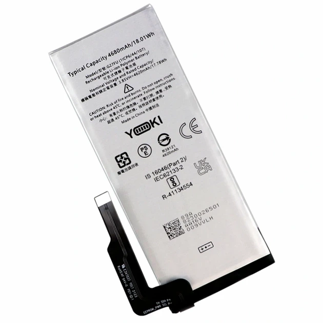 Аккумулятор Li-Pol 4680mAh для Google Pixel 5a модель Yoki - Фото 1 Аккумулятор Li-Pol 4680mAh для Google Pixel 5a модель Yoki - изображение 1