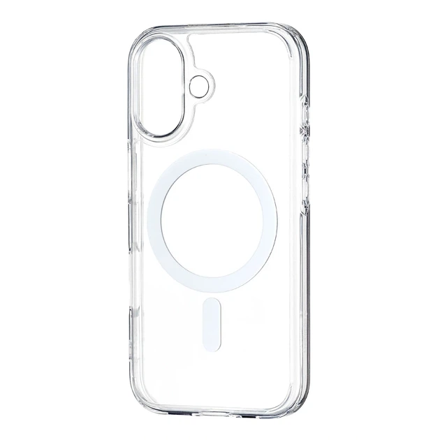 Чехол Spigen Ultra Hybrid с MagSafe для iPhone 17 прозрачный силиконовый с защитой камеры - Фото 1 Чехол Spigen Ultra Hybrid с MagSafe для iPhone 17 прозрачный силиконовый с защитой камеры - изображение 1
