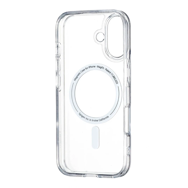Чехол Spigen Ultra Hybrid с MagSafe для iPhone 17 прозрачный силиконовый с защитой камеры - Фото 3 Чехол Spigen Ultra Hybrid с MagSafe для iPhone 17 прозрачный силиконовый с защитой камеры - изображение 3