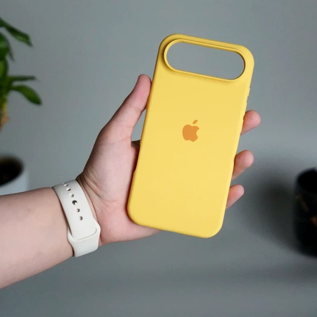 Чехол силиконовый Full Cover для iPhone 17 Air защитный с максимальной защитой Canary Yellow - Фото 8 Чехол силиконовый Full Cover для iPhone 17 Air защитный с максимальной защитой Canary Yellow - зображення 8