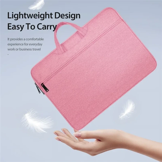 Сумка для ноутбука 14-15.4 дюймов хлопок розовая Dux Ducis LBTC Horizontal Handbag - Фото 6 Сумка для ноутбука 14-15.4 дюймов хлопок розовая Dux Ducis LBTC Horizontal Handbag - изображение 6