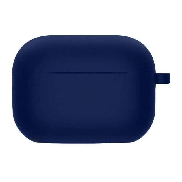 Силіконовий футляр з карабіном для Airpods Pro 80мм 90мм 30мм колір темно-синій - Фото 5 Силіконовий футляр з карабіном для Airpods Pro 80мм 90мм 30мм колір темно-синій - зображення 5