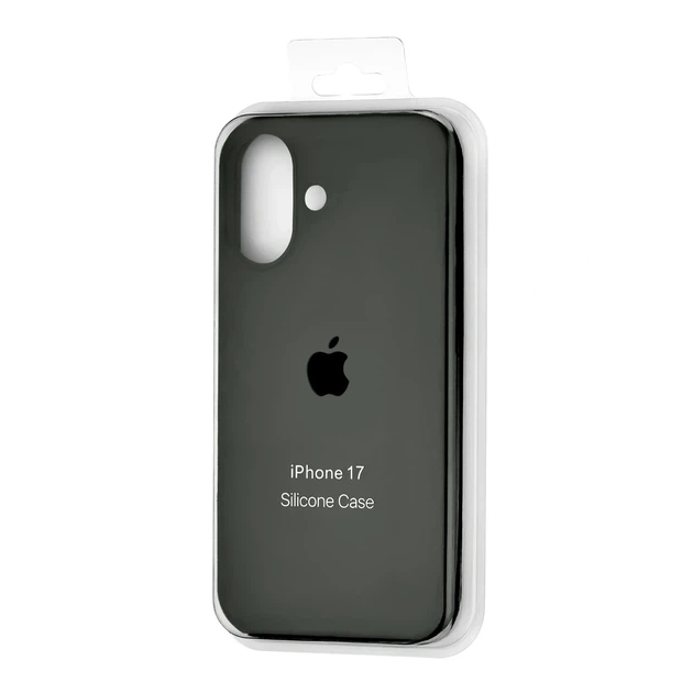 Силіконовий чохол Full Cover для iPhone 17 захист камери оливковий - Фото 2 Силіконовий чохол Full Cover для iPhone 17 захист камери оливковий - зображення 2