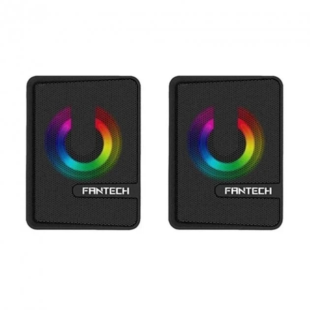 Компьютерные колонки Fantech GS203 Beat 6Вт 70х68х92мм USB AUX черные для игр и музыки - изображение 5