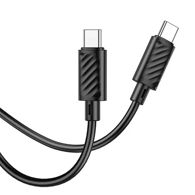 Кабель USB Type-C 60W 2m для заряджання та передачі даних чорний Hoco X88 Gratified - Фото 5 Кабель USB Type-C 60W 2m для заряджання та передачі даних чорний Hoco X88 Gratified - зображення 5