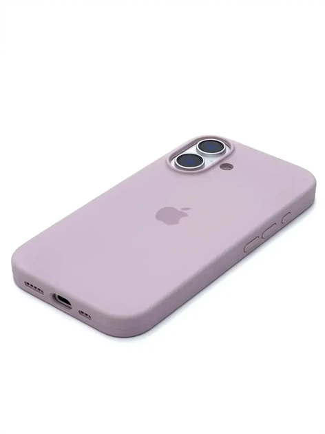 Чохол силіконовий Full Cover для iPhone 17 захист камери лавандовий - Фото 6 Чохол силіконовий Full Cover для iPhone 17 захист камери лавандовий - зображення 6