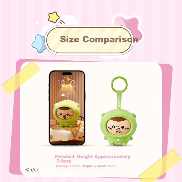 MINISO Chiikawa Pajama Face-Changing Blind Box Figurine, іграшка для прикраси робочого столу, подарунок на день народження, окрема коробка для чоловіків та жінок - зображення 3