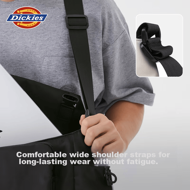 Чоловіча сумка через плече Dickies, містка повсякденна сумка-мессенджер, легкий полотняний рюкзак для студентів коледжу, багатофункціональна сумка через плече - зображення 2