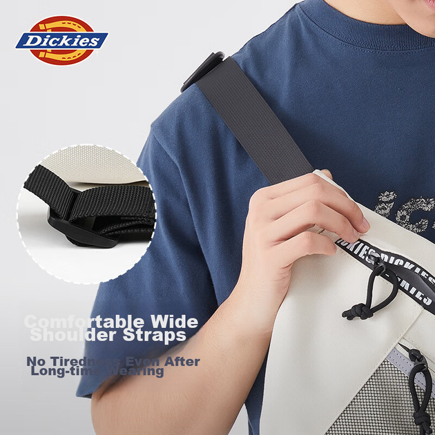 Мужская сумка через плечо Dickies, новая многосекционная нагрудная сумка DK, большая вместимость, легкая, идеально подходит для студентов, велоспорта, походов, спорта и путешествий. - изображение 3